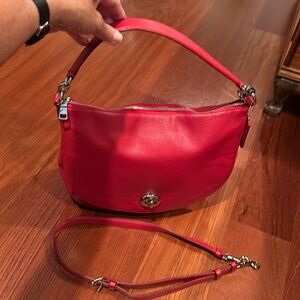Coach Red Handbag